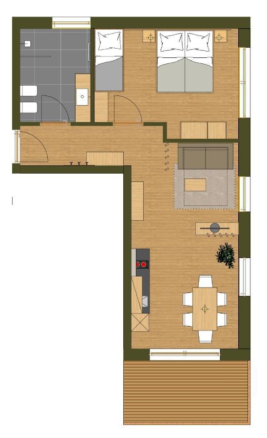 Oberzerod Apartments ซีอูซี ภายนอก รูปภาพ